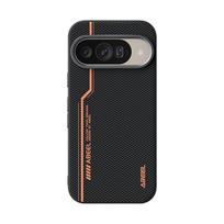 Tikras anglies pluošto Kevlar dėklas Google Pixel 10 Pro XL 10a 9a 9 Pro XL, magnetinis Magsafe dėklas, belaidis telefono dėklas, kietas dangtelis Google Pixel 10 Pro black