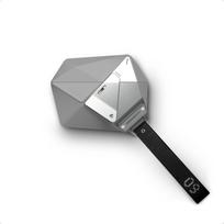 Aulumu A09 Geometric AirPods Pro 2 Case [2nd/1st Generation] with Lock | Protective Cover with Nylon Buckle | Alloy Armour | Compatible with Apple gray