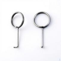 Stainless Steel Drain Removal Hook Tool, Cover Lifter for Cleaning, Kitchen Sink Maintenance 60mm Length white