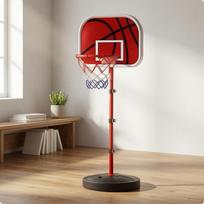 Kids Basketball Hoop Fillable Base Children's 1.15M 1.75M gray