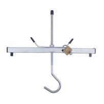 UNIVERSAL LOCKABLE CAR VAN ROOF RACK LADDER CLAMPs   2 FREE PLUS PADLOCKS white