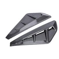 Side Fenders Trim Air Vent ABS High Strength Heat Proof Replacement for X5 M G05 Sport Prefacelift 2019 2023 Carbon Fiber Style