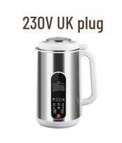 1,2 l nerūdijančio plieno sojų pieno virimo aparatas su automatiniu valymu, dviguba įtampa (110V/220V) 1.5L