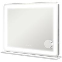 Kosmetinis LED veidrodis su USB jungtimi, baltas, 80 × 14 × 62 cm