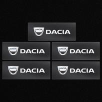Atsitiktiniai lipdukai automobilio salonui Automobilio vairo emblemos stilius Renault Dacia DUSTER Megane 2 3 Clio 4 Captur Kadjar Fluence 5pcs Dacia
