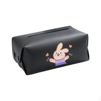 Auto Napkin Dispenser Tissue Bag Case Car Carrying Box for Vehicle Armrest juoda