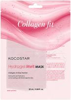Veido kaukė KOCOSTAR Hydrogel Melt Mask Collagen Fit KOCO552, su augaliniu kolagenu, 25 ml