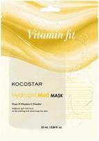 Veido kaukė KOCOSTAR Hydrogel Melt Mask Vitamin Fit KOCO569, su niacinamidu ir vitaminu C, 25 ml