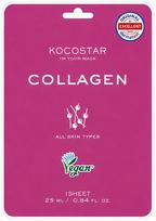 Veido kaukė KOCOSTAR Collagen Mask Sheet KOCO190, su kolagenu, 25 ml