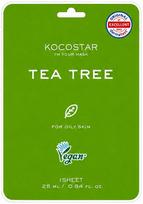 Veido kaukė KOCOSTAR Tea Tree Mask Sheet KOCO213, su arbatmedžio aliejumi, 25 ml