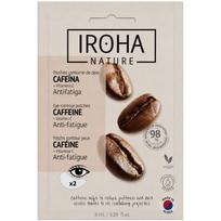Paakių pagalvėlės Iroha Nature Anti-Fatigue Caffeine Eye Patches PIN24, 1 pora, 8 ml