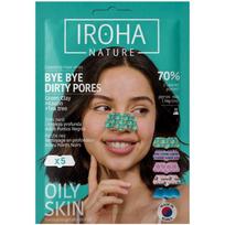 Valomosios nosies juostelės Iroha Nature Bye Bye Dirty Pores Cleansing Nose Strips SIN03, 5 vnt.