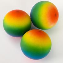 Vent Rainbow Flour Ball Color Changing Flour Ball Vent Bead Ball Decompression Toy Tpr Pinch Music