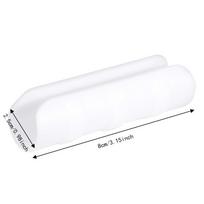 50pcs White Greenhouse Frame Clip G1 Film Clip Connector Greenhouse Film Clip  Garden Tool G3/4