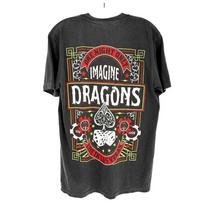 New Imagine Dragons Live In Vegas Gray T Shirt Spotify Exclusive Med 100 Cotton L black