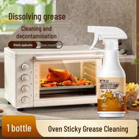 Steam Oven & Microwave Degreaser - Kitchen Oil Stain Cleaner white