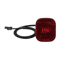 Rear Fender Light for Ninebot Segway ZT3 Pro for Max G3 Electric Scooter Brake Light Waterproof Rear Taillight LED Lamp Parts black