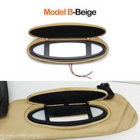 Automobilio kairės ir dešinės pusės saulės skydelio veidrodėlio dangtelio surinkimo pakeitimas Porsche 996 997 911 Carrera 986 Boxster 987 Cayman TARGA
