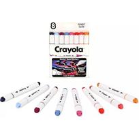 Crayola: „Art Markers“ – saulėlydžio spalvų flomasterių rinkinys, 8 vnt