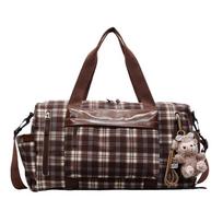 Korean version of the new travel bag, short-distance fitness bag, hand case, trolley case, luggage bag, sports simple casual yoga bag single bag