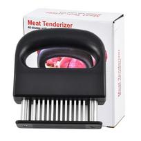 Meat Tenderizer Tool with 48 Stainless Steel Needle Blades Meat Tenderizer Needle with Safely Lock juoda