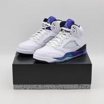 HQ7978-100 Nike Air Jordan 5 Grape 2025 (Men's) 10 gray