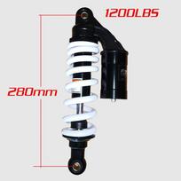 High performance 280mm Air Cell Bag rear shock absorber suspension For TTR KLX110 CRF50 CRF70 Kayo Apollo Dirt Pit Bikes black