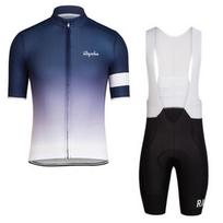 RAPHA Unisex Dviratininko Džersis ir Šortai su Petnešėlėmis Kvėpuojantis Techninis Drabužis Road Bike Važiavimui L