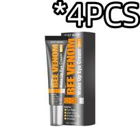 Bee Venom Eye Cream Hydrate Dry Eye Skin Reduce Dark Spot Fade Fine Line Firm Eye Contour Fast Absorb Effective Eye Firm Cream black