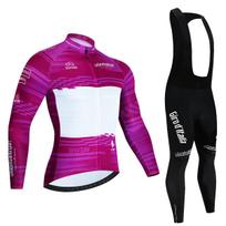 2025 Team Tour De Italia Giro Cycling Jersey Set Mens Clothing Suit Long Sleeve MTB Bike Road Pants Bicycle Bib Ropa Ciclismo XXL black