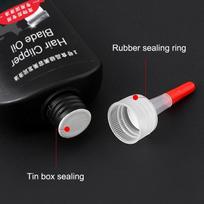 120Ml Hair Trimmer Blade Oil Electric Clipper Shaver Maintenance Oil Lubricant Prevent Rusting Sewing Hair Salon Clipper Oil black