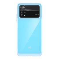 For Xiaomi Poco X4 Pro 5G Case Xiaomi Poco X4 Pro 5G Cover Shockproof Candy Hard TPU Protective Phone Back Cover Poco X4 Pro 5G Poco X4 Pro 5G blue