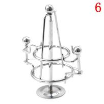 Mini Newton's Cradle Balance Balls Fizika Klasikinis Mokslas Pramogos Stalinis žaislas Biuras white