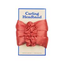 No-Heat Sleep Curling Iron: Anti-Damage, Silk Cotton Lazy Waves white