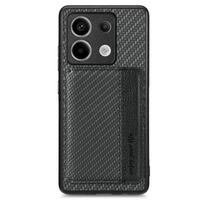 RFID odinė kortelių dėklas, skirtas Motorola Moto Edge 60 Pro 50 Fusion 50 Neo 70 Fusion G86 Power G85 G66J G55 G56 G34 G35 G77 5G Funda MOTO Edge 70 Fusion juoda