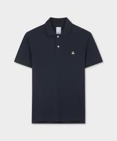 BROOKS BROTHERS Supima Pique Polo Shirt (Navy) (Bbntmm4367Q) Navy/M black