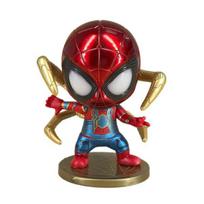 Q Version Bobblehead Hero Figures Set, Spider-Man Iron Man l Action Figure Model Desk Decor, 4-Pack Collectible Nodding Dolls
