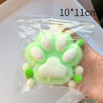 Sticky Cat Paw Decompressin Toys Stress  Relief Relax Toys Giant Paw Pinching And Decompressing Toy Party Children Favors Gifts white