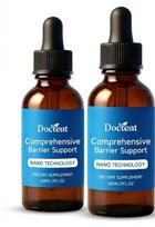 Docteat Išsamus barjero palaikymas lašai su cinku, L-karnozinu ir DGL (60 ml) 2pack