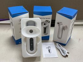 Nano Thermal Mist Eye Care Device: Cold & Hot Compress Fatigue Relief white