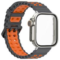 Dėklas + Sportinis silikoninis dirželis, skirtas Huawei Watch Fit 4Pro, kvėpuojantis keičiamas apyrankės dirželis, skirtas Huawei Fit3 4 priedams For Huawei Fit 4 Pro black