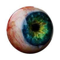 Hyper-realistic Eye Decoration 6 žalsvai mėlyna