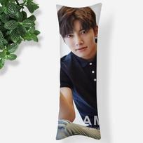 Ilgas pagalvės užvalkalas Individualus Ji Chang Wook kūno pagalvės užvalkalas Vyrams Moterims Namų Miegamojo Stačiakampis Miego Dekoro Aksesuarai 0811 35x45cm black