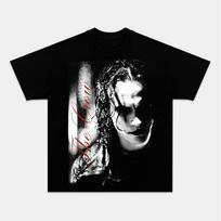 Varnas Eric Draven Brandon Lee Grafinis Marškinėlis Vyrams Moterims Kultinis Filmas Atsitiktinis Medvilninis Gatvės Drabužis Trumpomis Rankovėmis Gerbėjų Viršus L gray