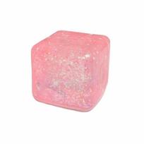 Glitter Stress Slow Rise  Cube Stress Balls Malt Sugar Stress Balls For Adults & Kids Adhd Fidget Toys Anxiety Squishy Toys