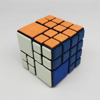 [Wisdom] 4X4X4 Binding Cube Unicorn 444 Cube Puzzle Restricted Rotation Bandaged Cube Puzzle And Casual Toy Gift Fidget Toy