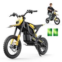 iScooter MT2 Elektrinis motociklas 48V 22,5Ah Baterija 56-72km Nuotolis 3000W Variklis 60km/h Greitis geltona
