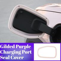 Special Silicone Charging Port Seal Cover for Changan NEVO Q05 2026, Waterproof, Dustproof & Rainproof  Charger Port Protector violetinė