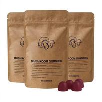 Awaken Your Mind: 10-Mushroom Complex Gummies - Fuel Focus, Energy, and Potential (60 Count) 3pack