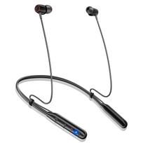New 2025 Neckband Earphones with Adjustable Length and Bluetooth 40 Hours of Bluetooth CVC Noise Fast Sports Earphones with Magnetic Automatic Volume